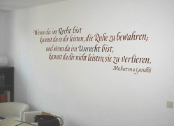 2009- Zitat in einer Rechtsanwaltskanzlei