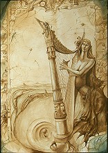 Gladis "birth of the harp"